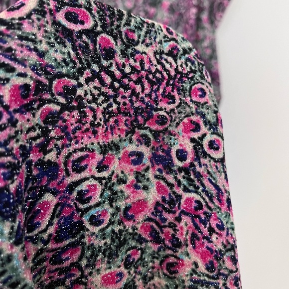 Zara trafaluc multicolor midi dress. Size L - Picture 4 of 7